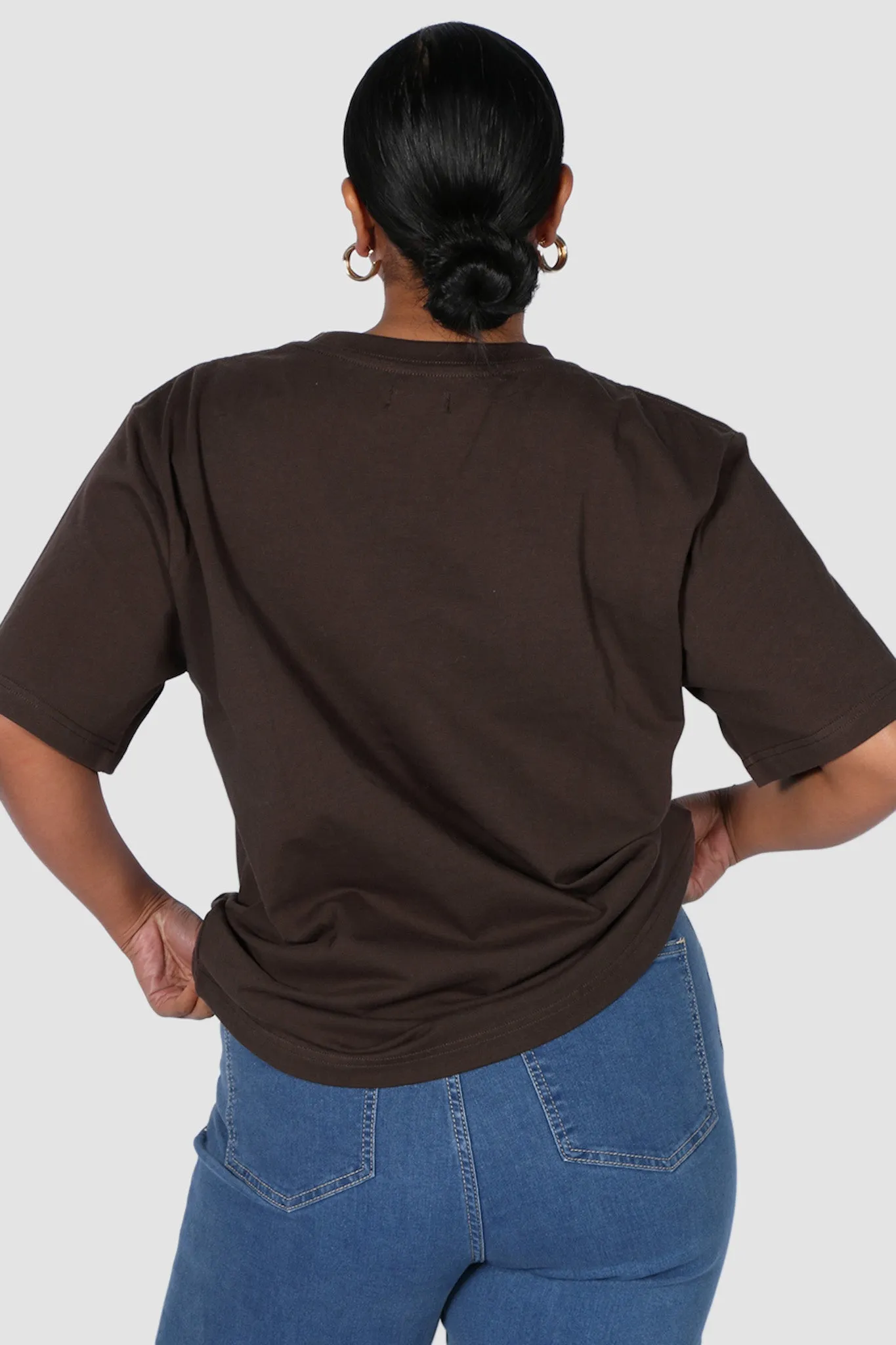 SIGNATURE TEE ESPRESSO sold by FAYT The Label product image thumbnail 2