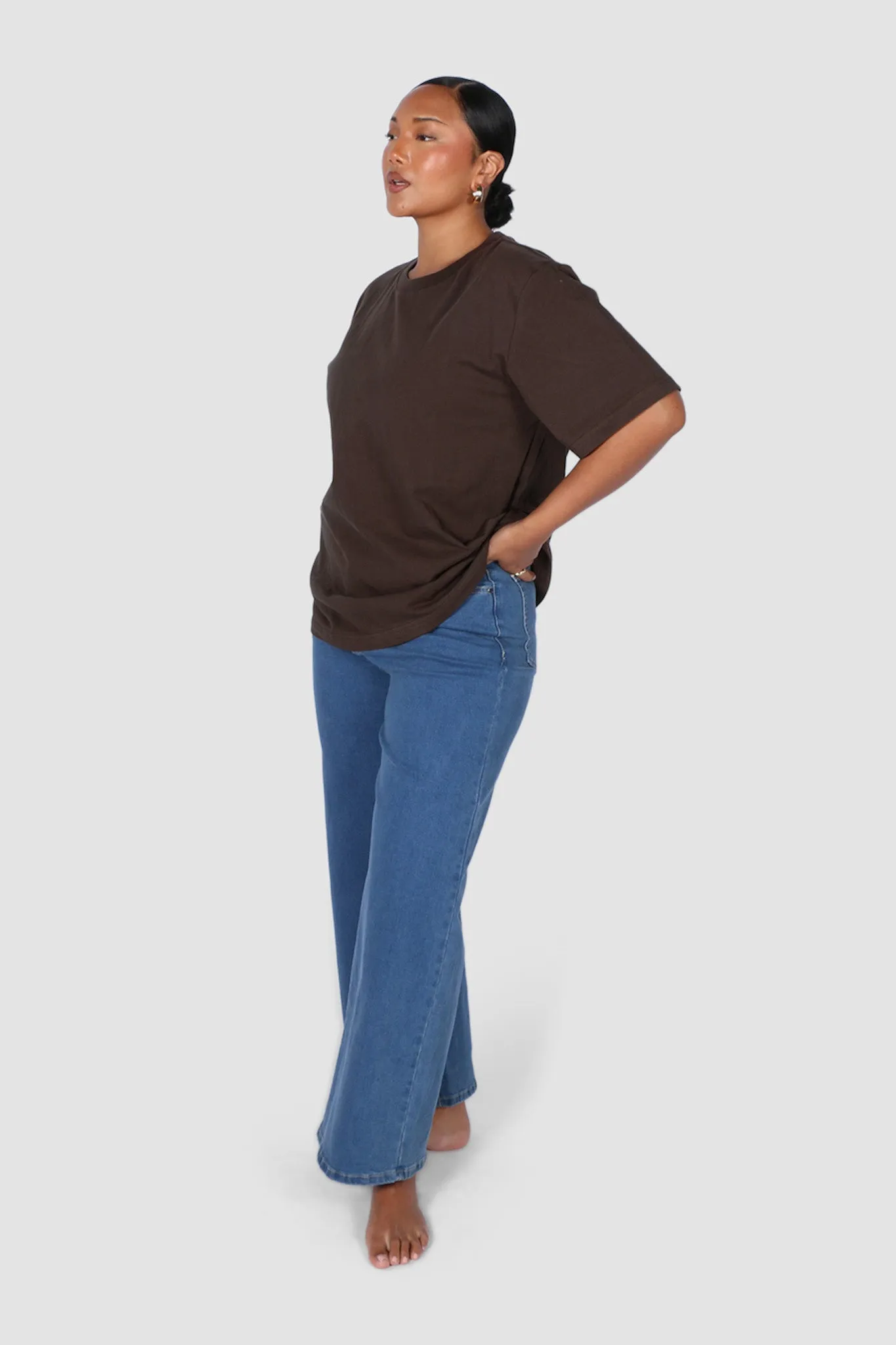 SIGNATURE TEE ESPRESSO sold by FAYT The Label product image thumbnail 4