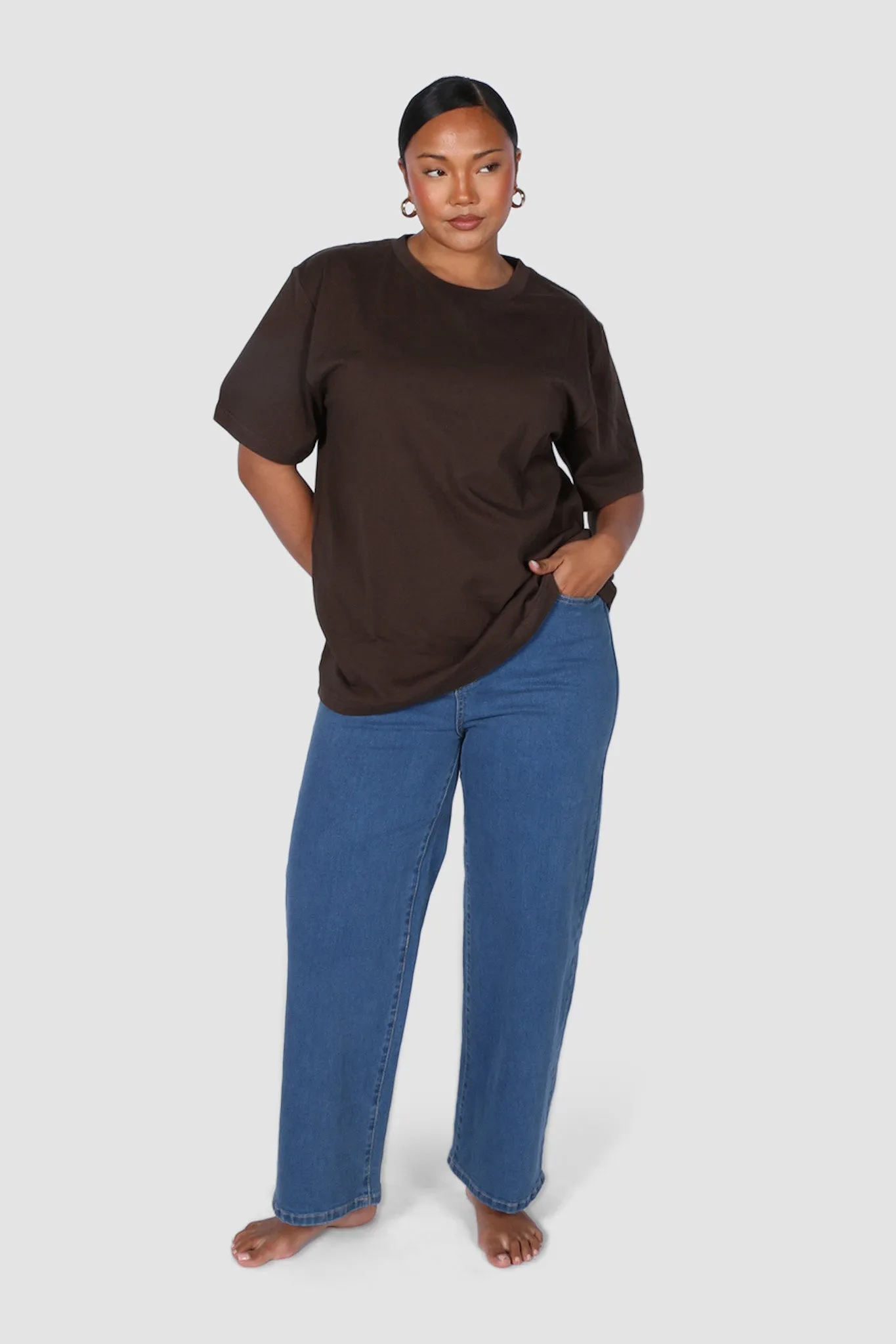 SIGNATURE TEE ESPRESSO sold by FAYT The Label product image thumbnail 5