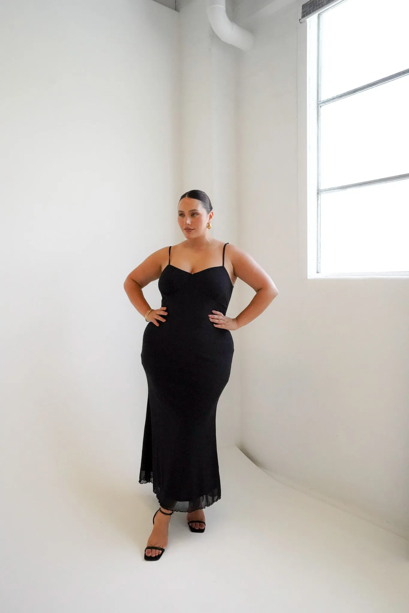 ZARIA DRESS BLACK sold by FAYT The Label product image thumbnail 4