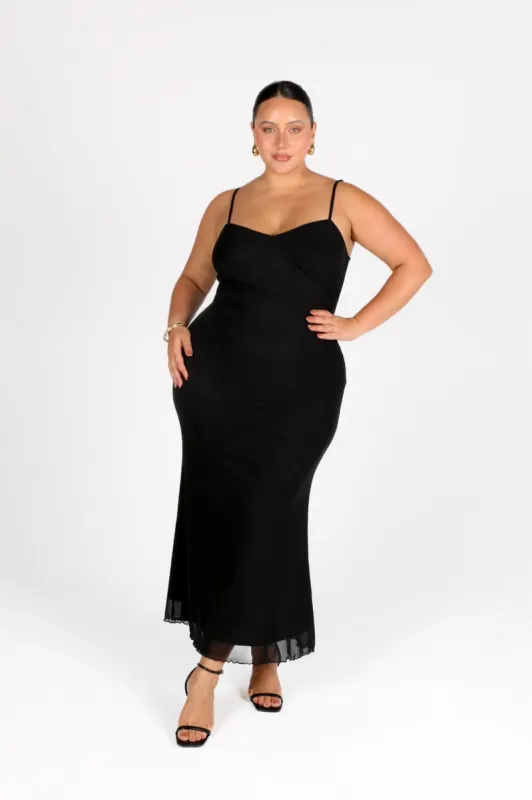 ZARIA DRESS BLACK sold by FAYT The Label