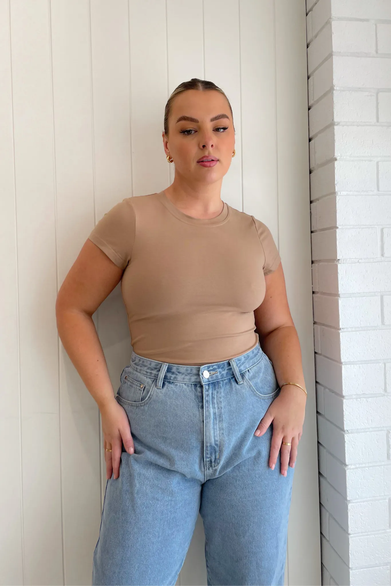 BUTTERY TEE NEUTRAL sold by FAYT The Label product image thumbnail 2