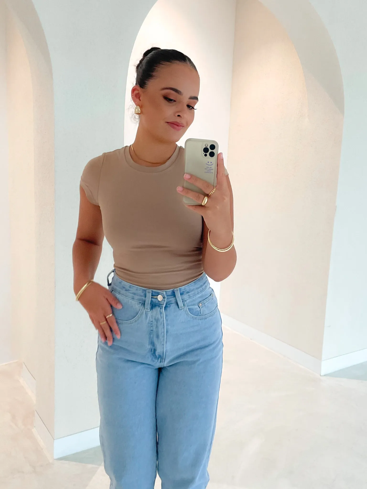 BUTTERY TEE NEUTRAL sold by FAYT The Label product image thumbnail 5