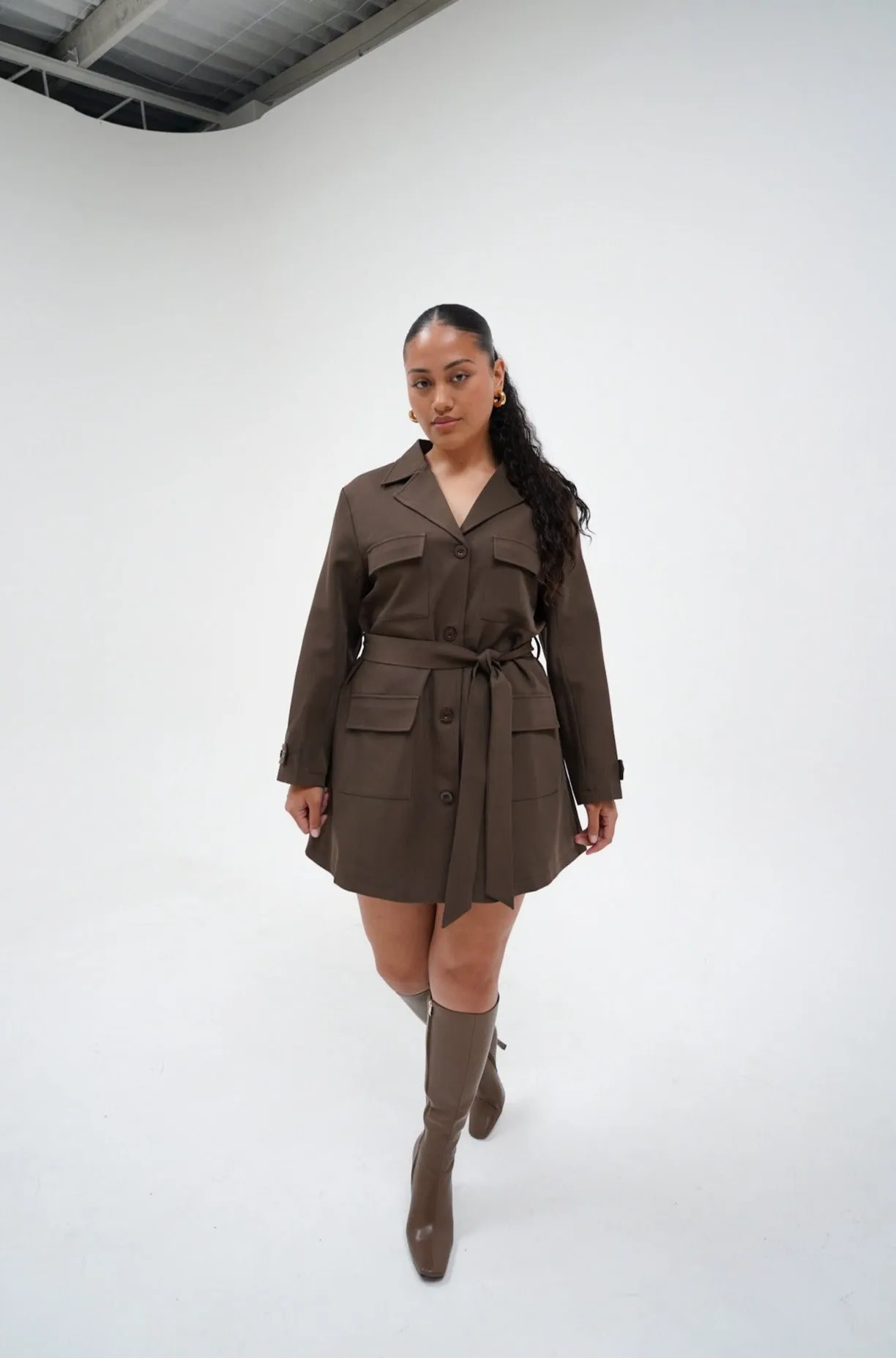 PAX DRESS CHOCOLATE sold by FAYT The Label