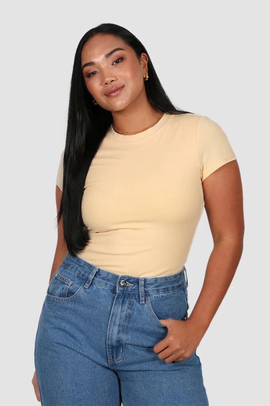 BUTTERY TEE VANILLA sold by FAYT The Label