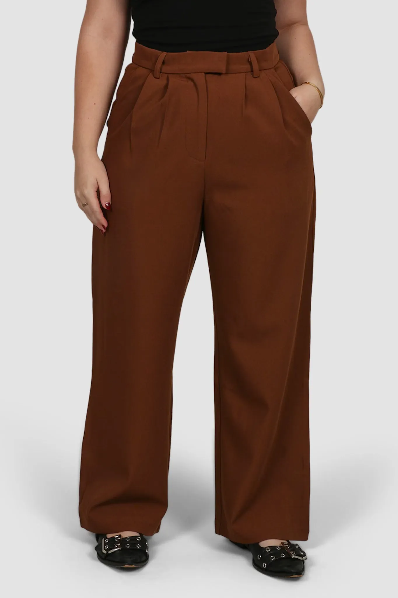 DOWNTOWN PANT RUST sold by FAYT The Label product image thumbnail 4