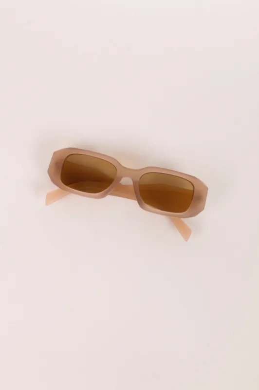 KEISHA SUNGLASSES SMOKEY TAUPE sold by FAYT The Label