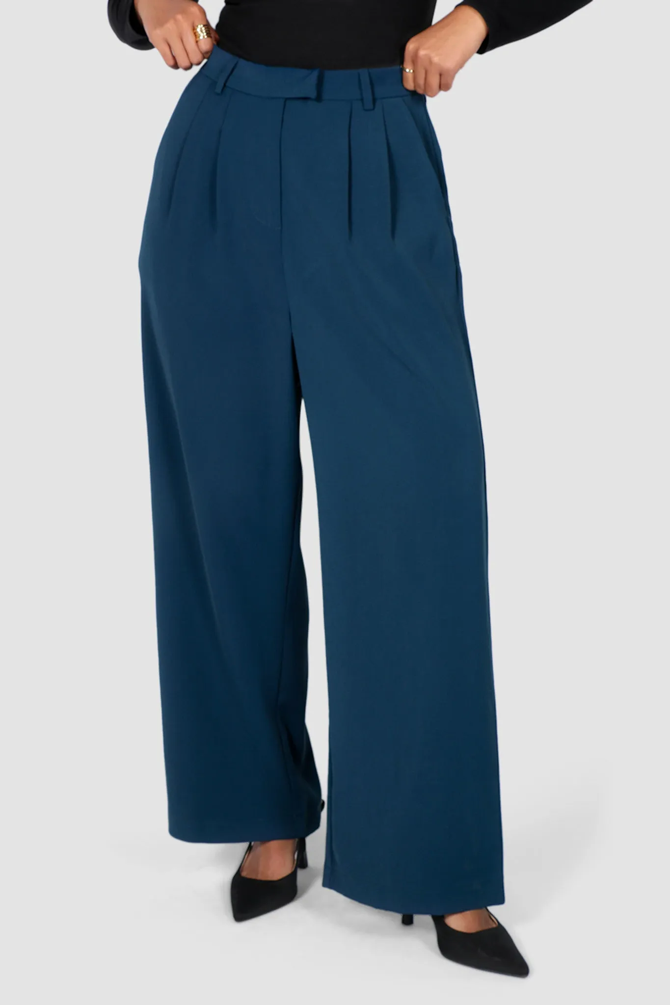DOWNTOWN PANT DEEP OCEAN sold by FAYT The Label product image thumbnail 3