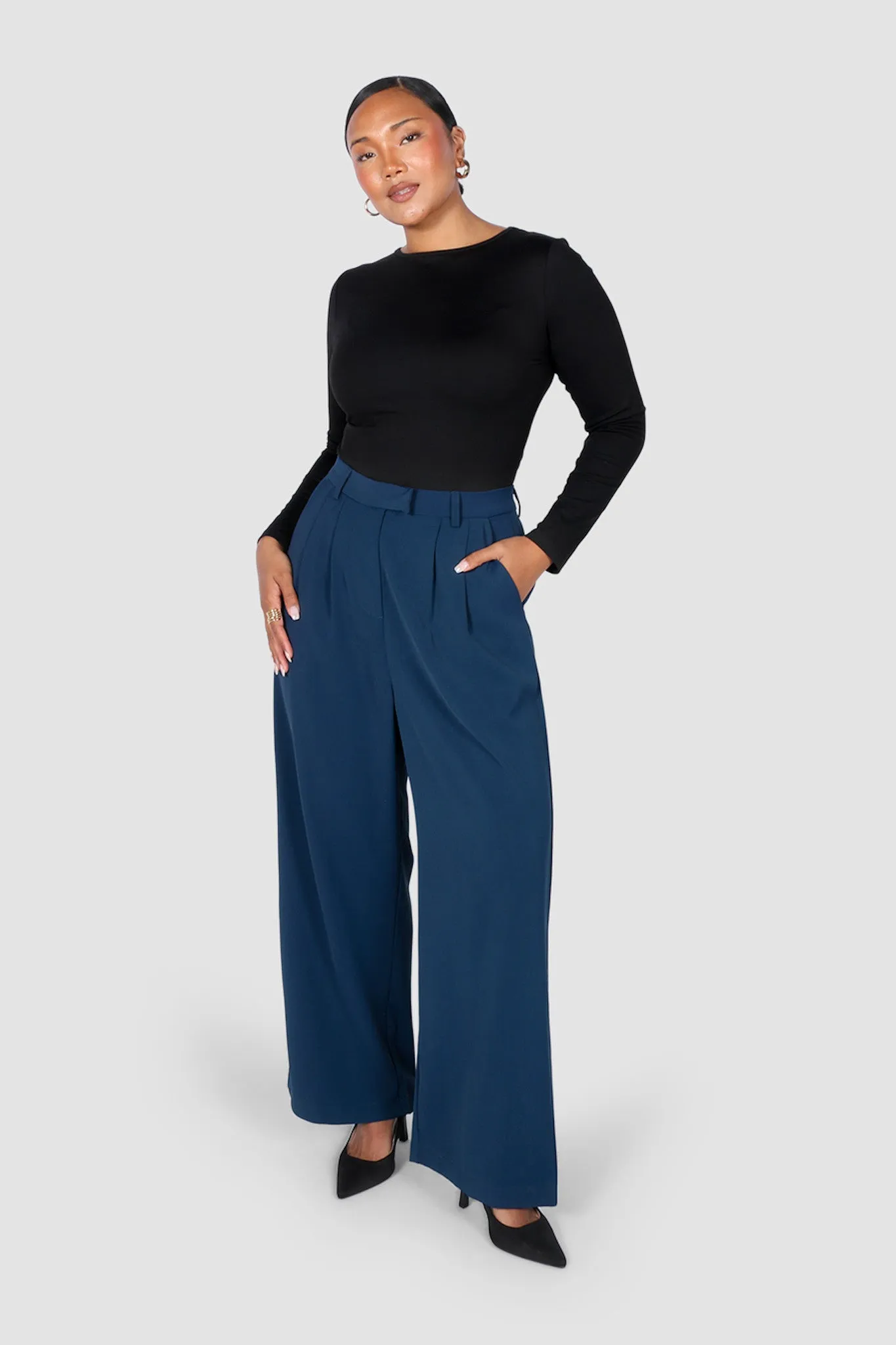 DOWNTOWN PANT DEEP OCEAN sold by FAYT The Label product image thumbnail 5