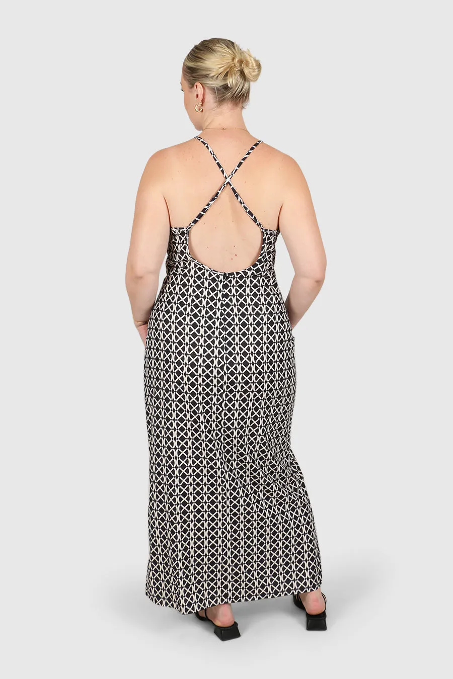 ZINNA DRESS GEO sold by FAYT The Label product image thumbnail 4