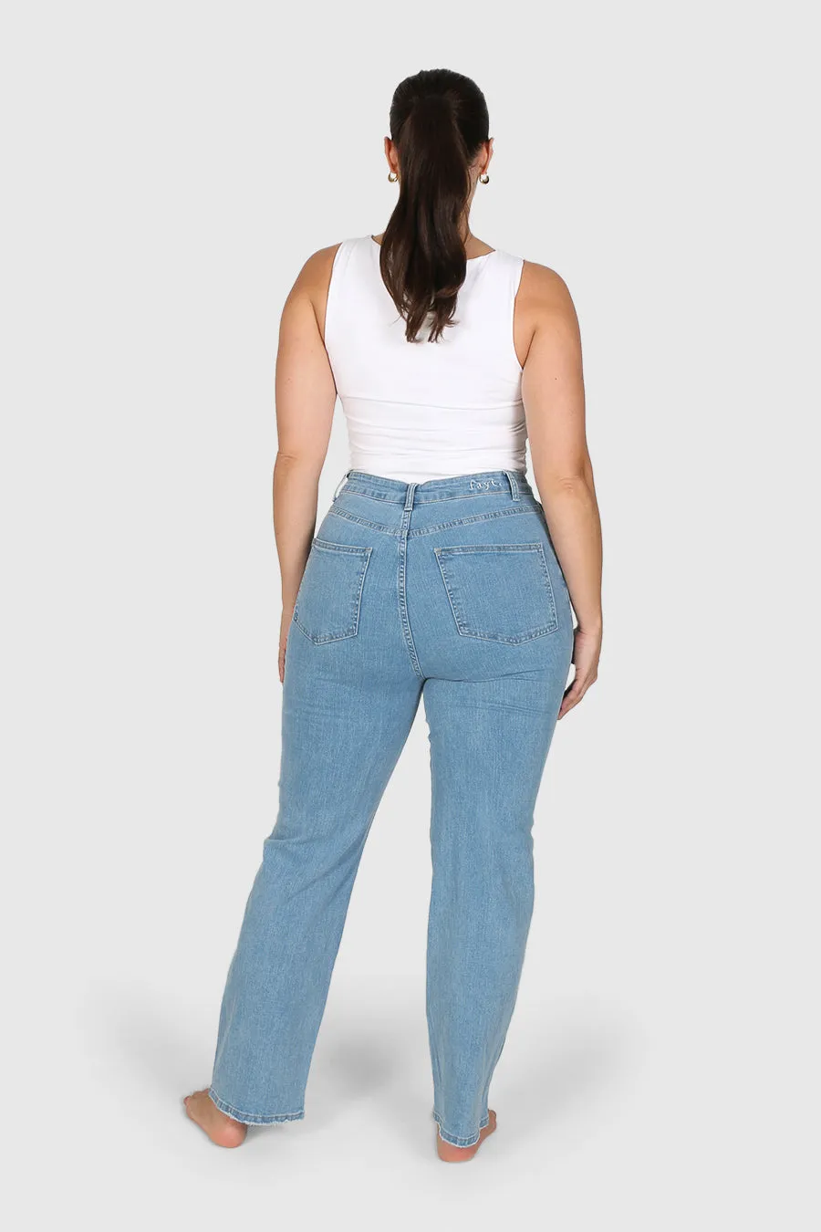 BILLY JEANS BLUE WASH sold by FAYT The Label product image thumbnail 5