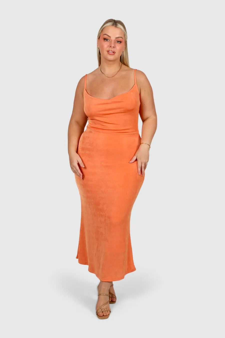 PERI DRESS TANGERINE sold by FAYT The Label product image thumbnail 2