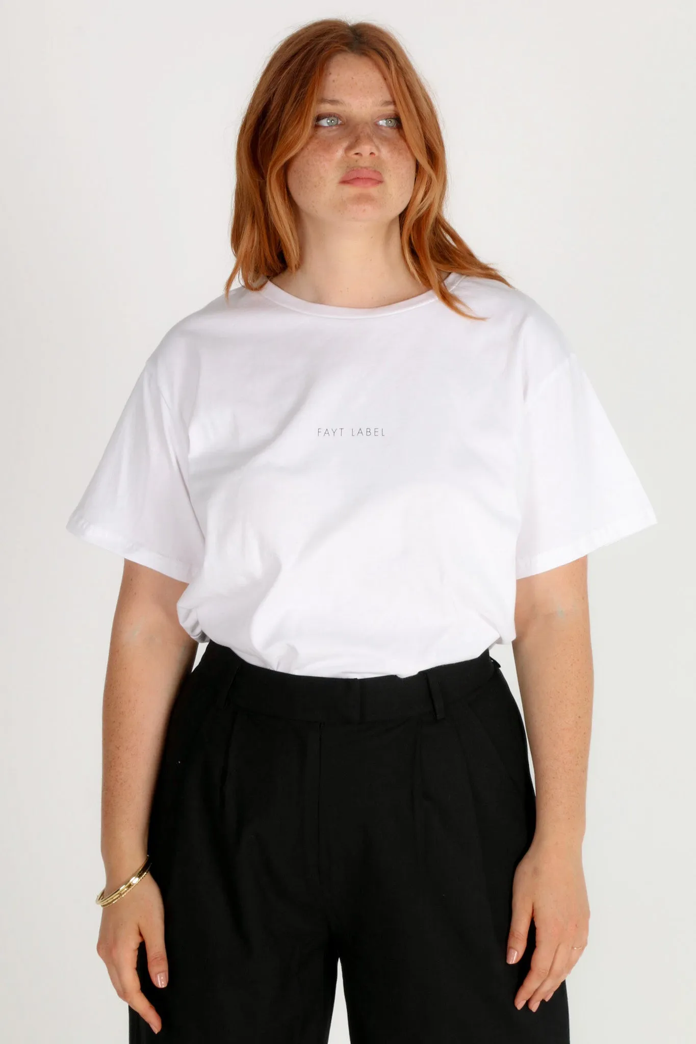 FAYT ESSENTIAL TEE WHITE sold by FAYT The Label product image thumbnail 3