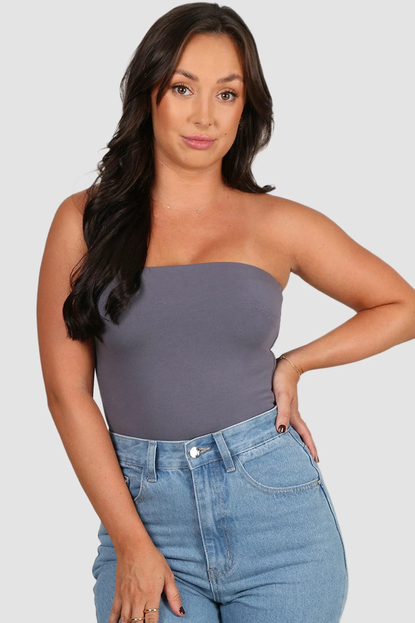 APRIL TOP SLATE sold by FAYT The Label product image thumbnail 4