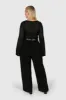 MARZA TOP BLACK sold by FAYT The Label