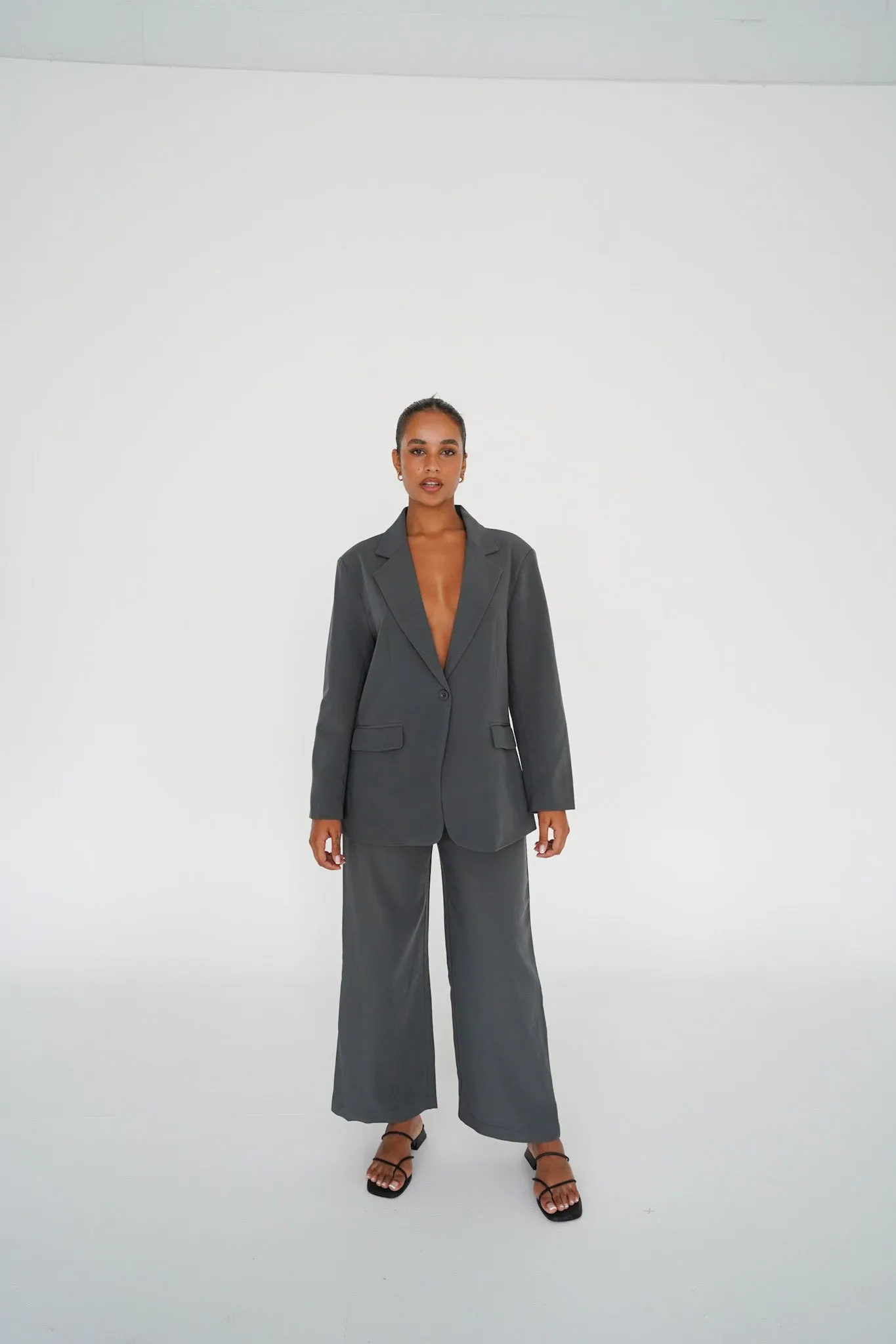 DOWNTOWN PANT CHARCOAL sold by FAYT The Label product image thumbnail 4