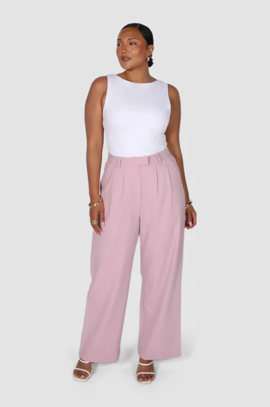 DOWNTOWN PANT SOFT MUSK sold by FAYT The Label