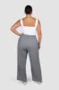 DOWNTOWN PANT LIGHT GREY PINSTRIPE sold by FAYT The Label