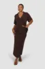 SOLA SKIRT ESPRESSO sold by FAYT The Label