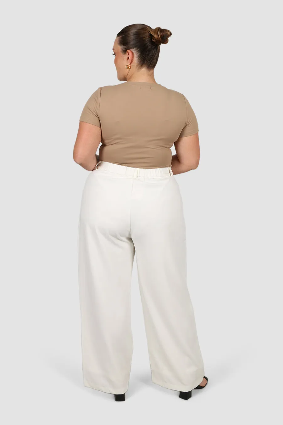 S/S BODYSUIT COFFEE sold by FAYT The Label product image thumbnail 4