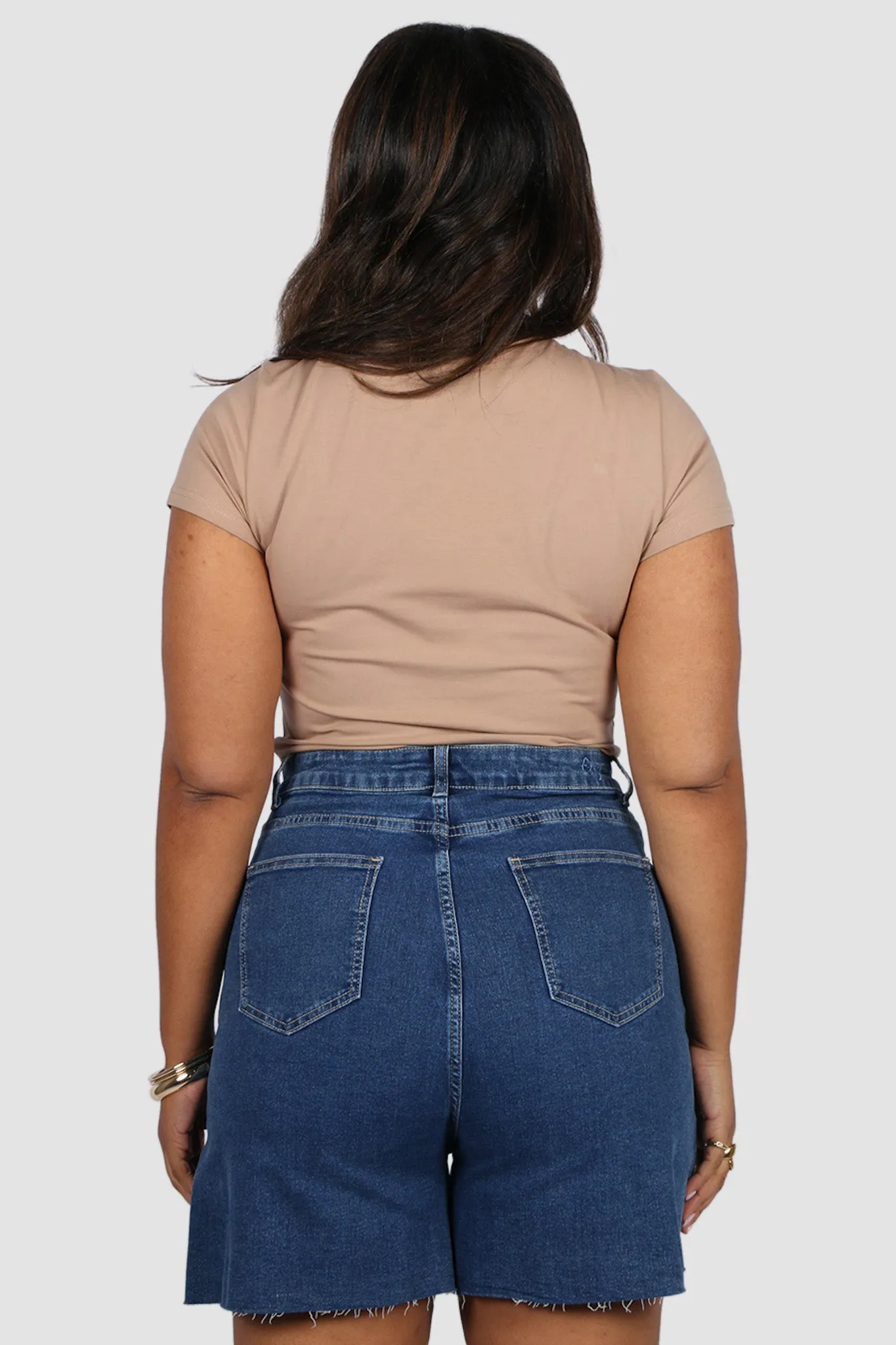 JAGGER DENIM SHORT DEEP BLUE sold by FAYT The Label product image thumbnail 5