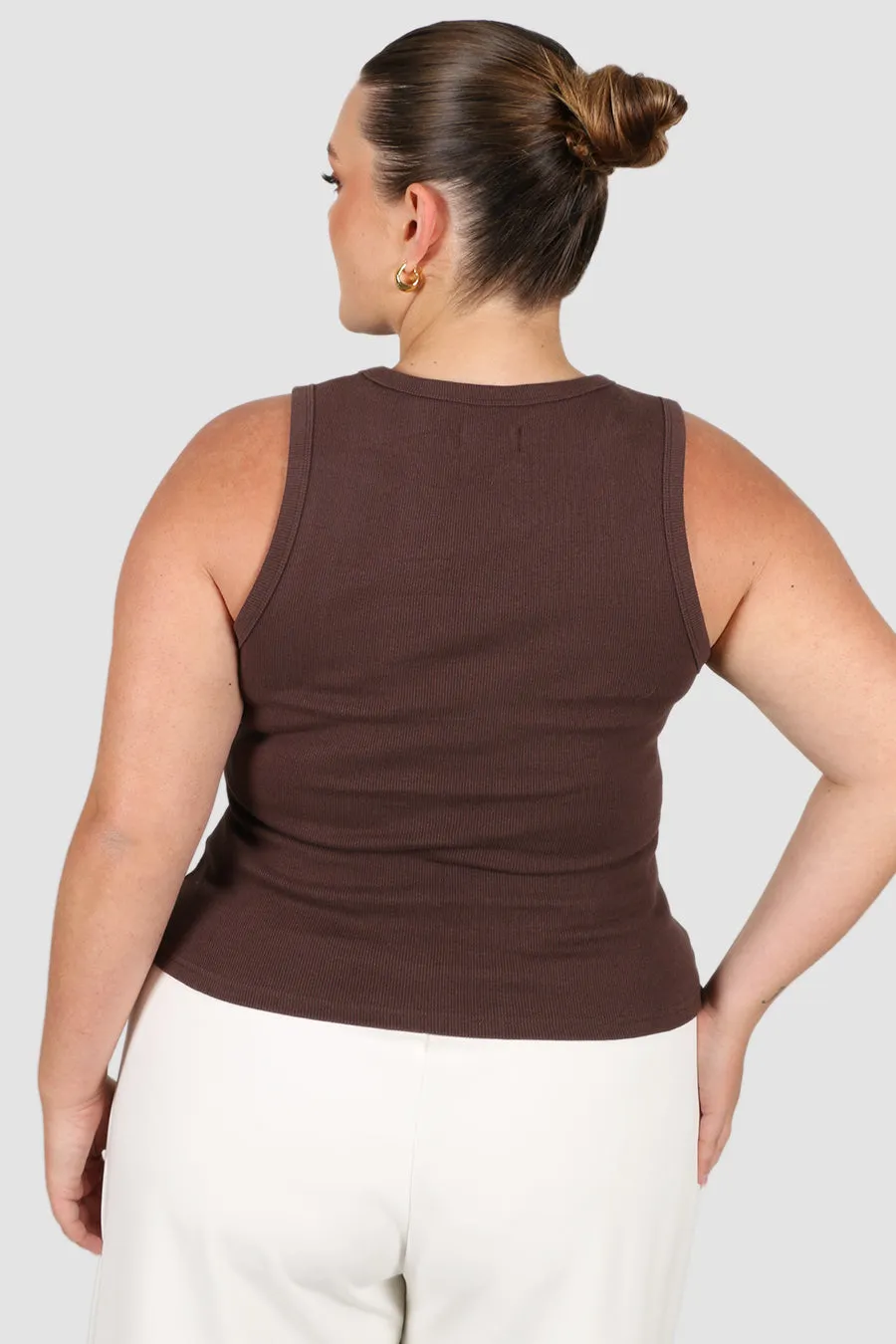 MALIBU TOP ESPRESSO sold by FAYT The Label product image thumbnail 3