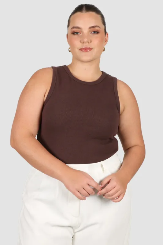 MALIBU TOP ESPRESSO sold by FAYT The Label