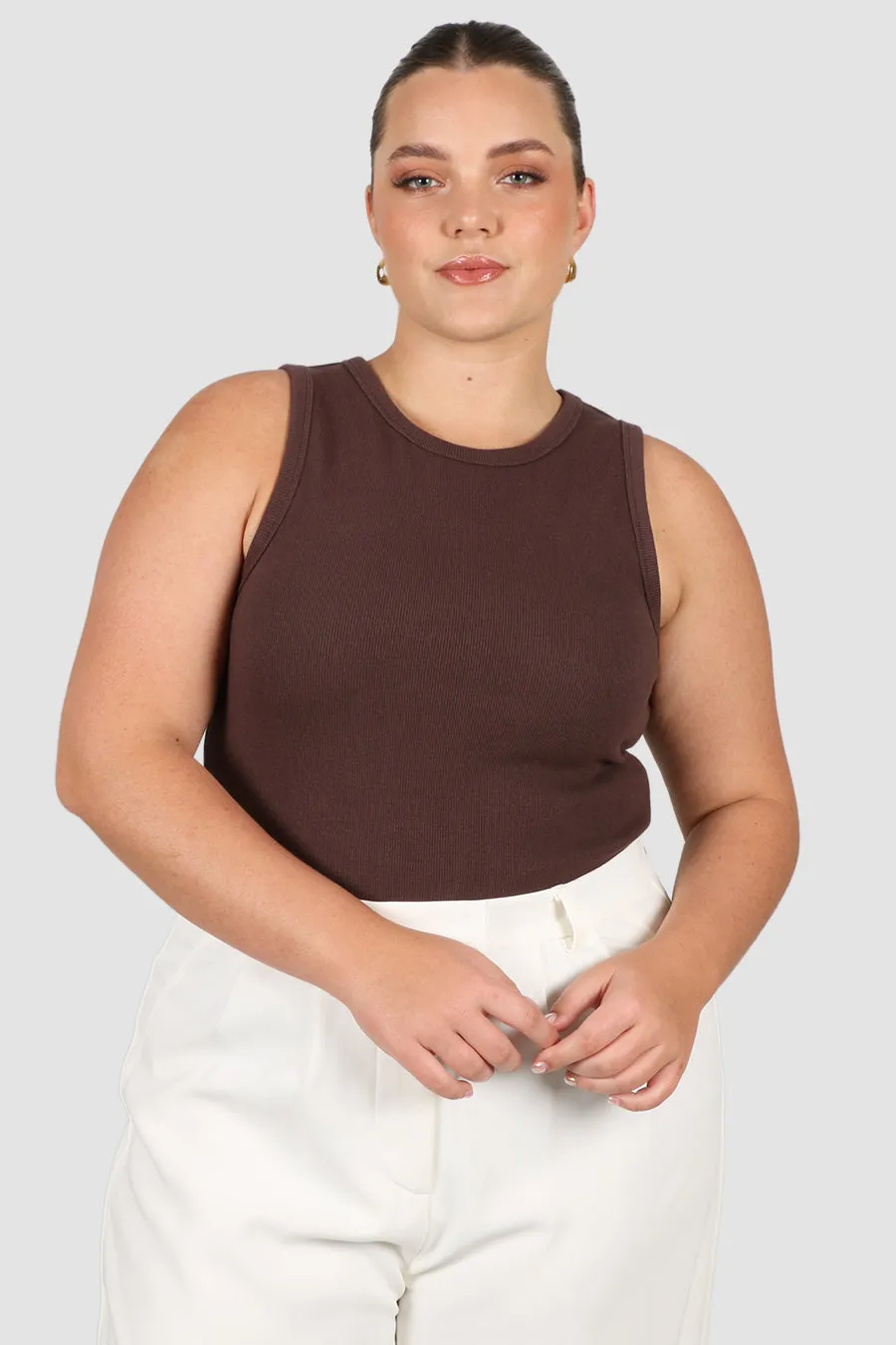 MALIBU TOP ESPRESSO sold by FAYT The Label