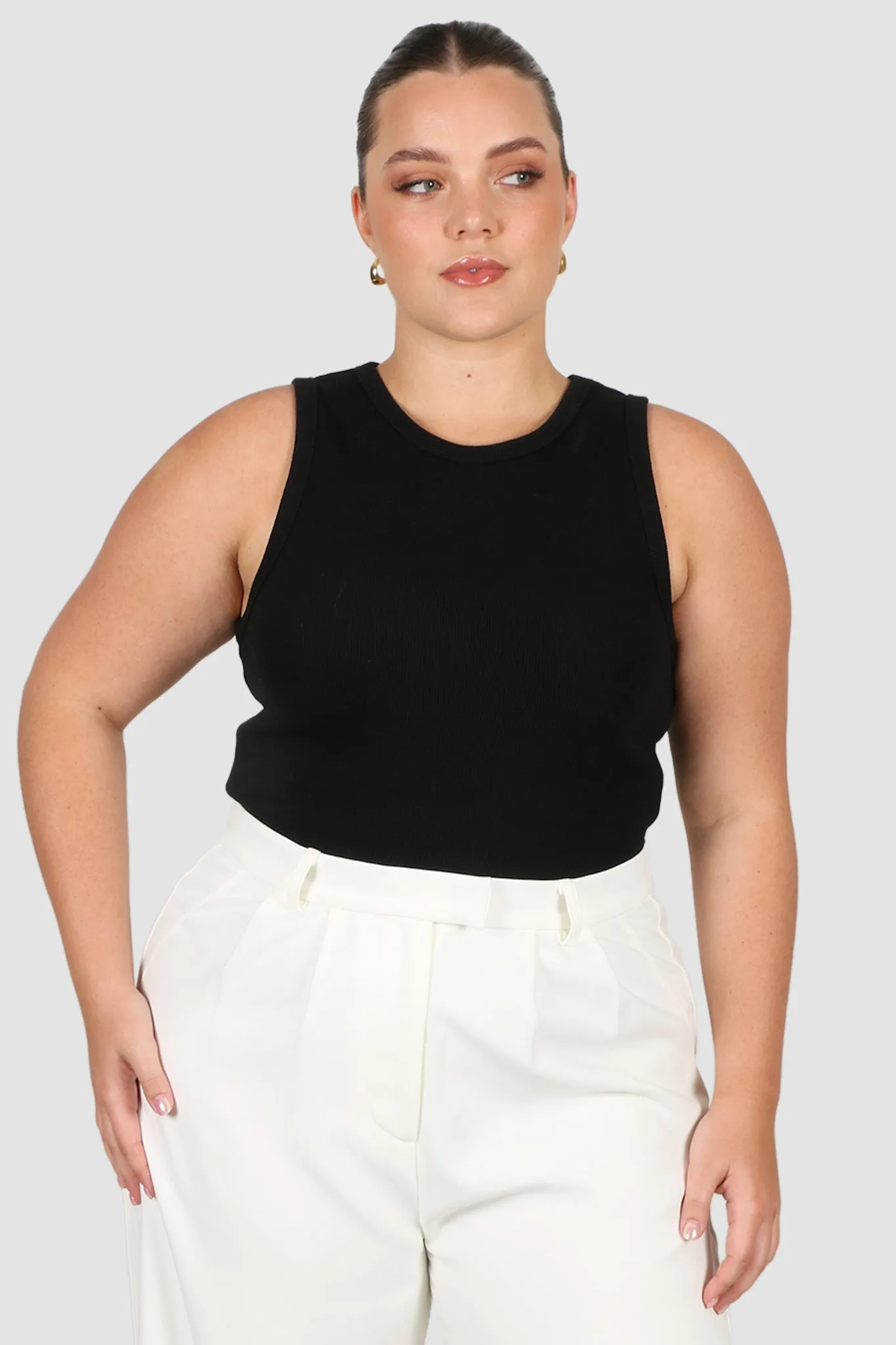 MALIBU TOP BLACK sold by FAYT The Label