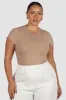 LIGHT BUTTERY TEE NEUTRAL sold by FAYT The Label