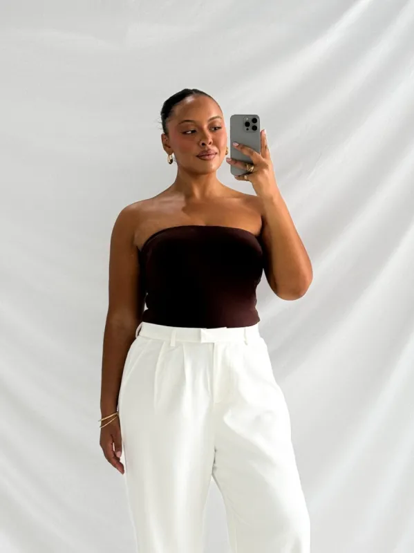 APRIL TOP CHOCOLATE sold by FAYT The Label