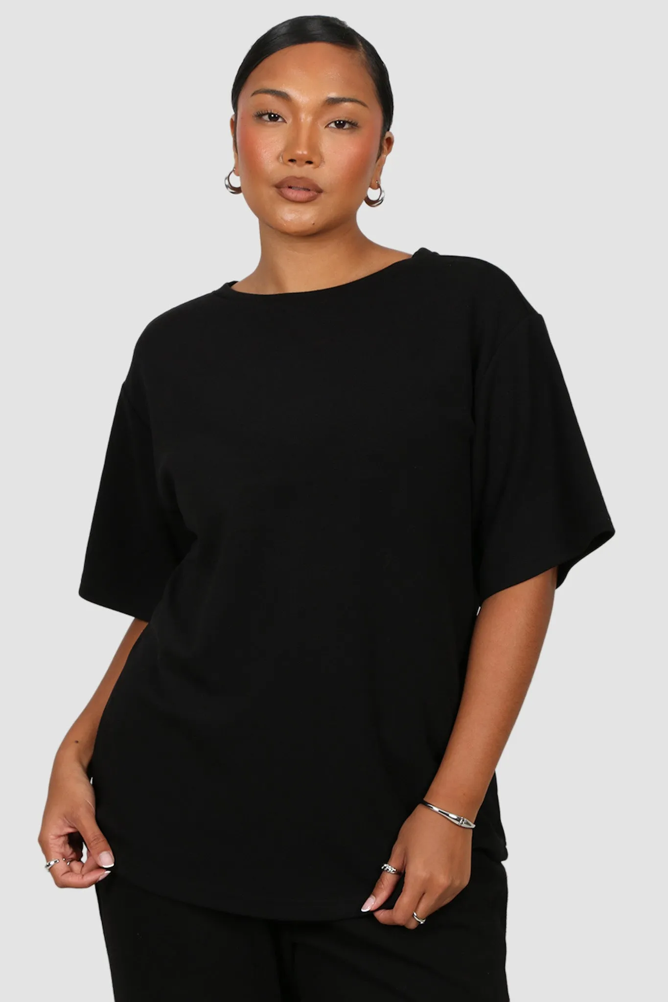 FB SALE - RUE TOP BLACK SIZE 20 sold by FAYT The Label