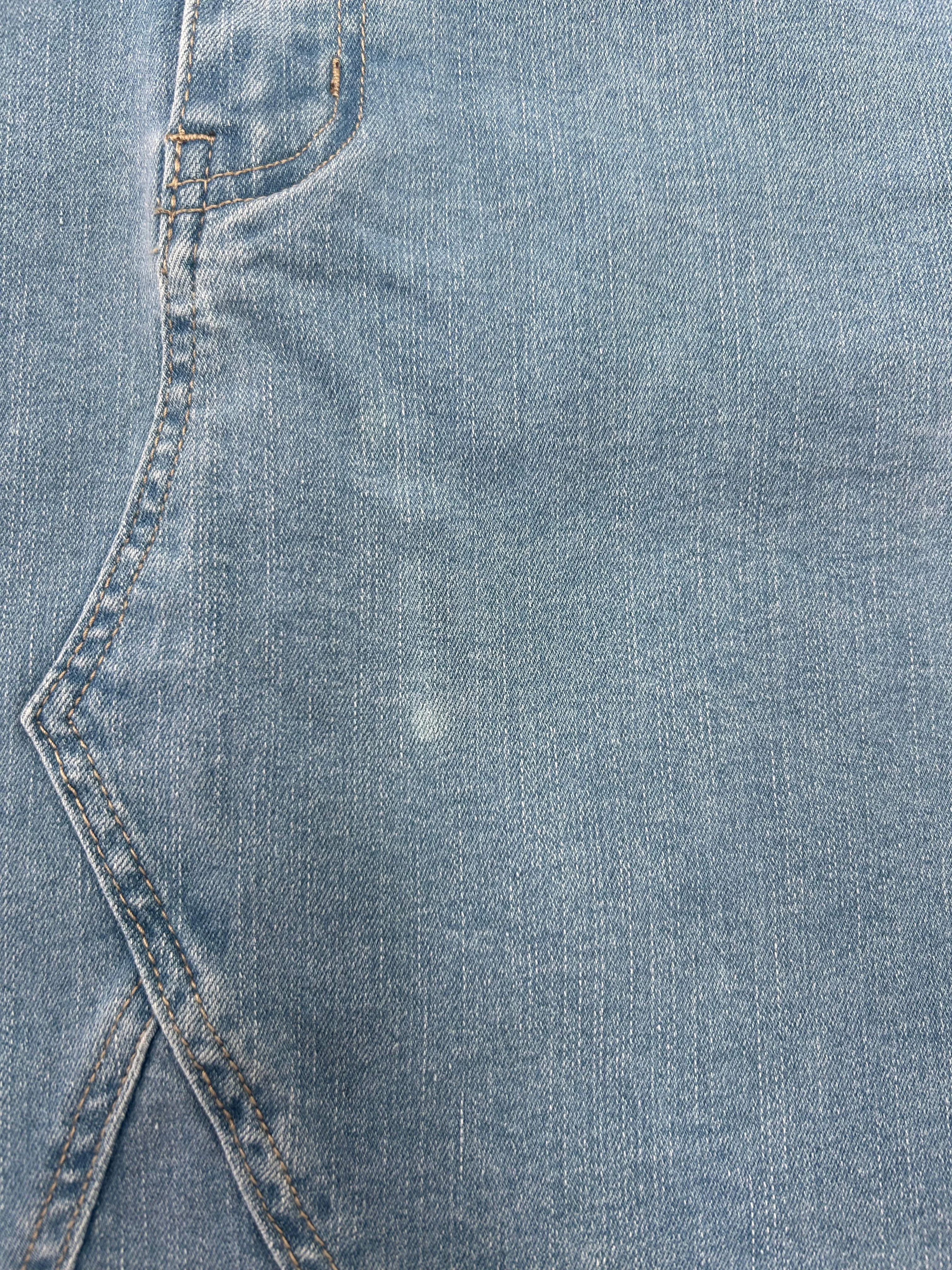 FB SALE - TAYO DENIM SKIRT SIZE 18 (A) sold by FAYT The Label product image thumbnail 2