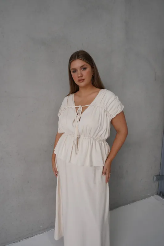 ZADIE TOP NEUTRAL sold by FAYT The Label