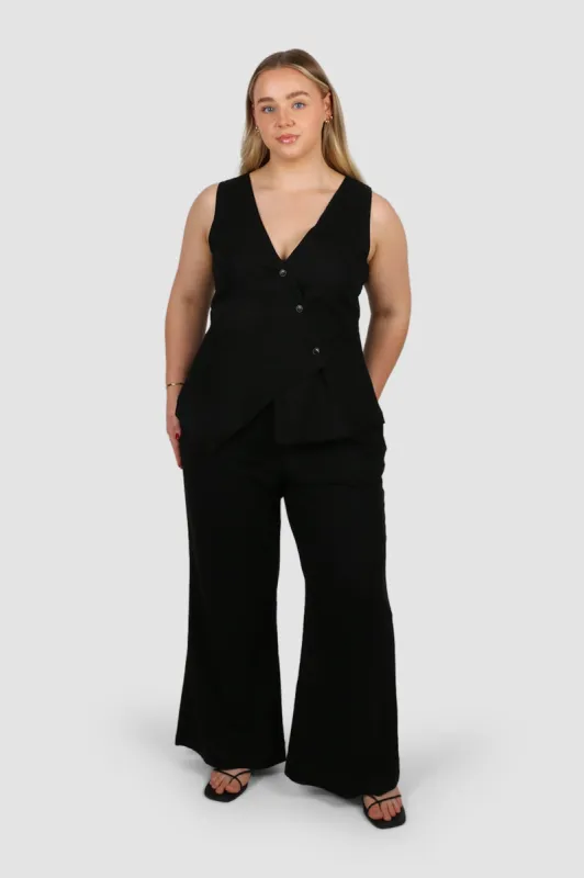 NIXIE TOP BLACK sold by FAYT The Label