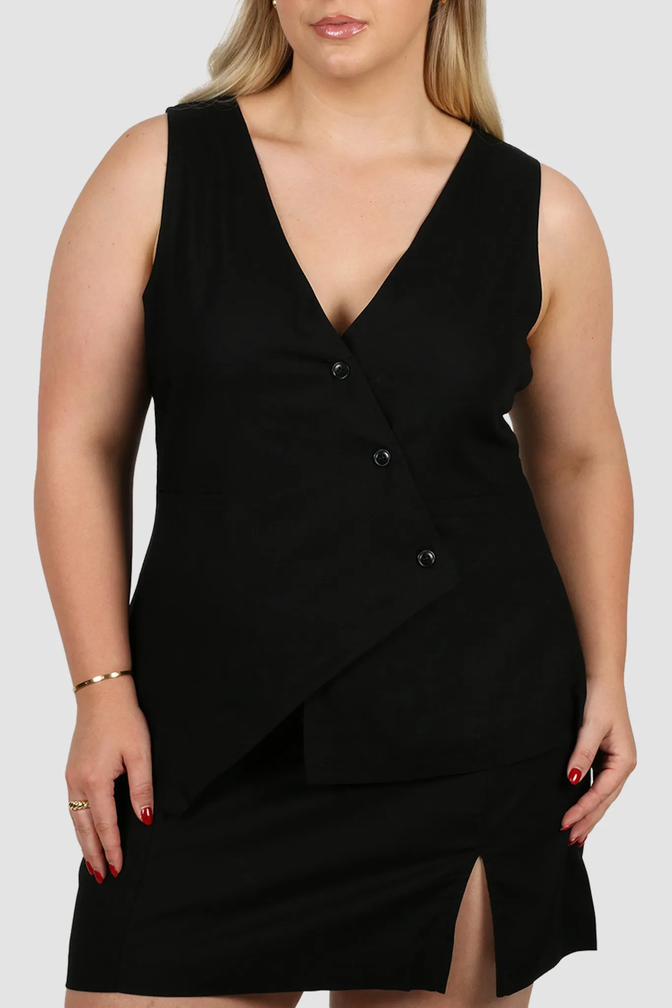 NIXIE TOP BLACK sold by FAYT The Label product image thumbnail 2