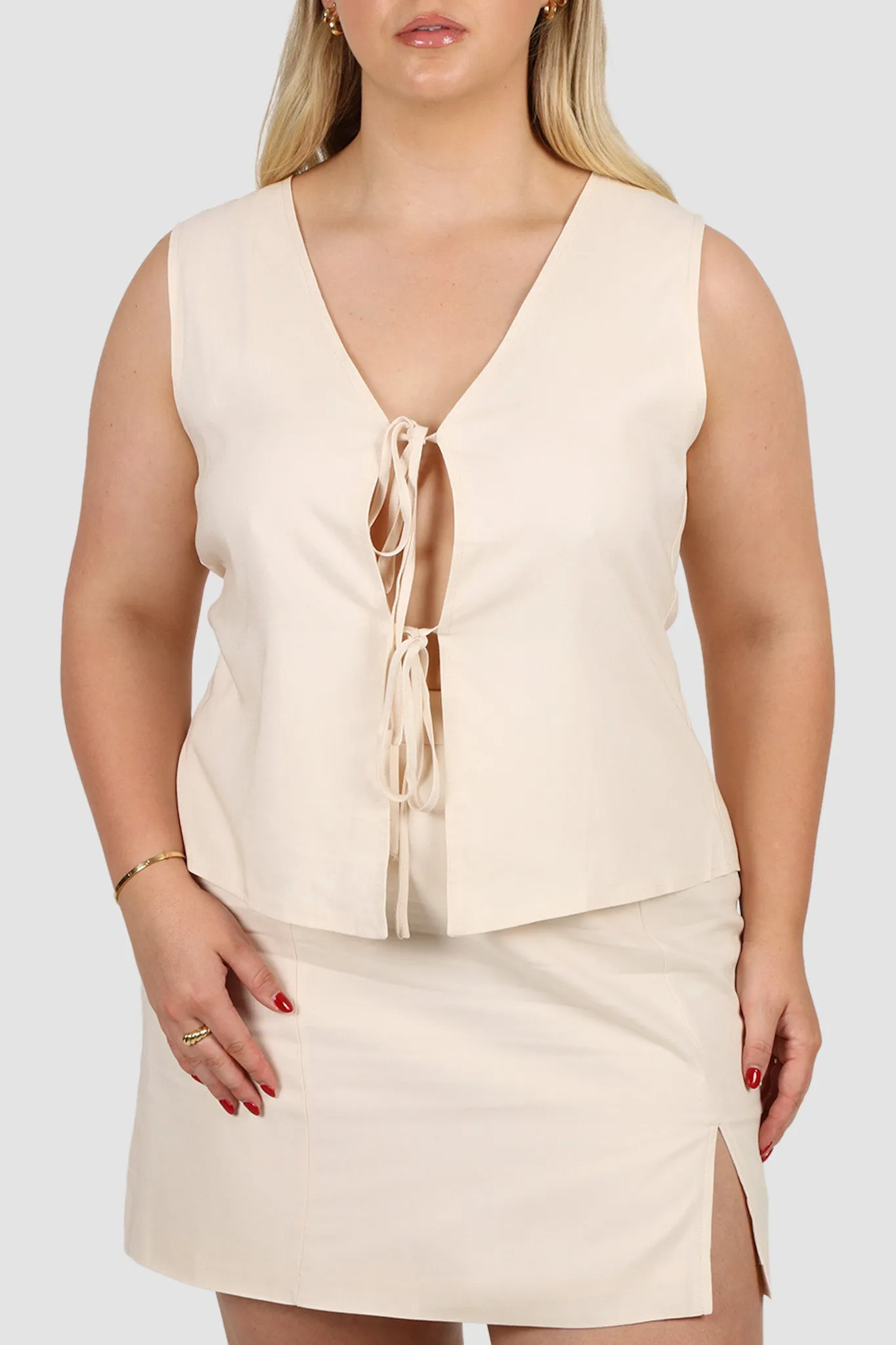 TORBIN TOP NEUTRAL sold by FAYT The Label product image thumbnail 3