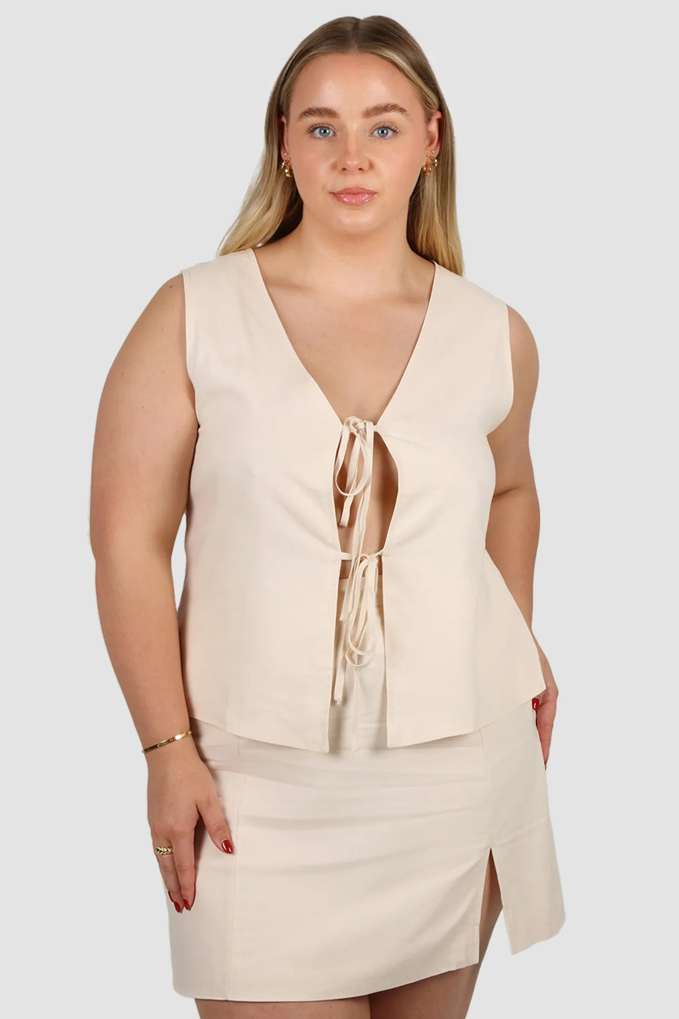 TORBIN TOP NEUTRAL sold by FAYT The Label product image thumbnail 2