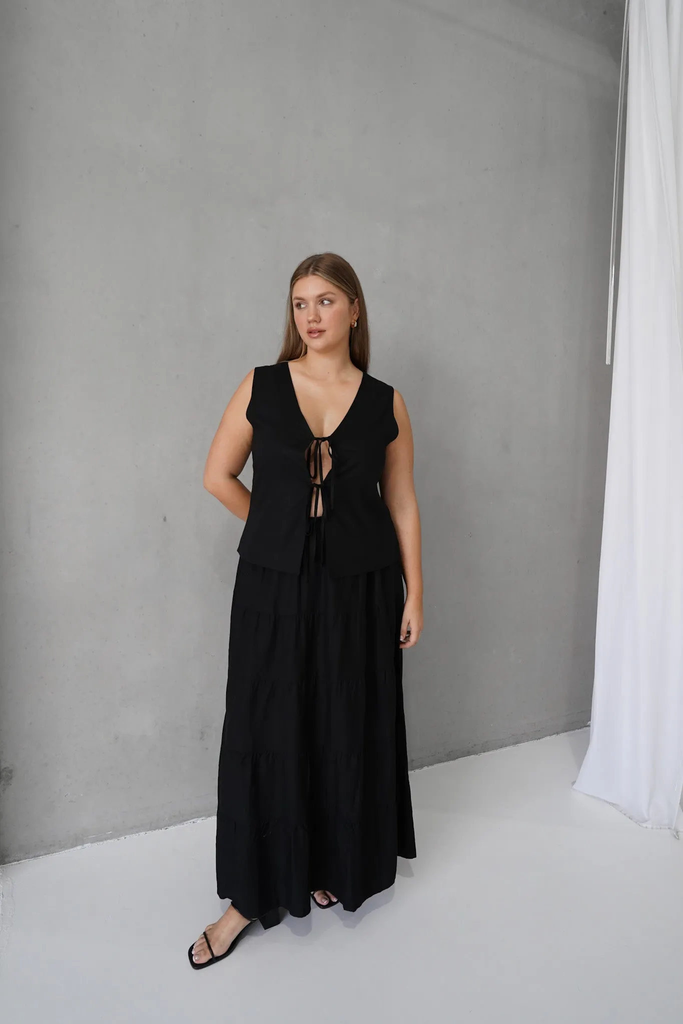 TORBIN TOP BLACK sold by FAYT The Label product image thumbnail 3