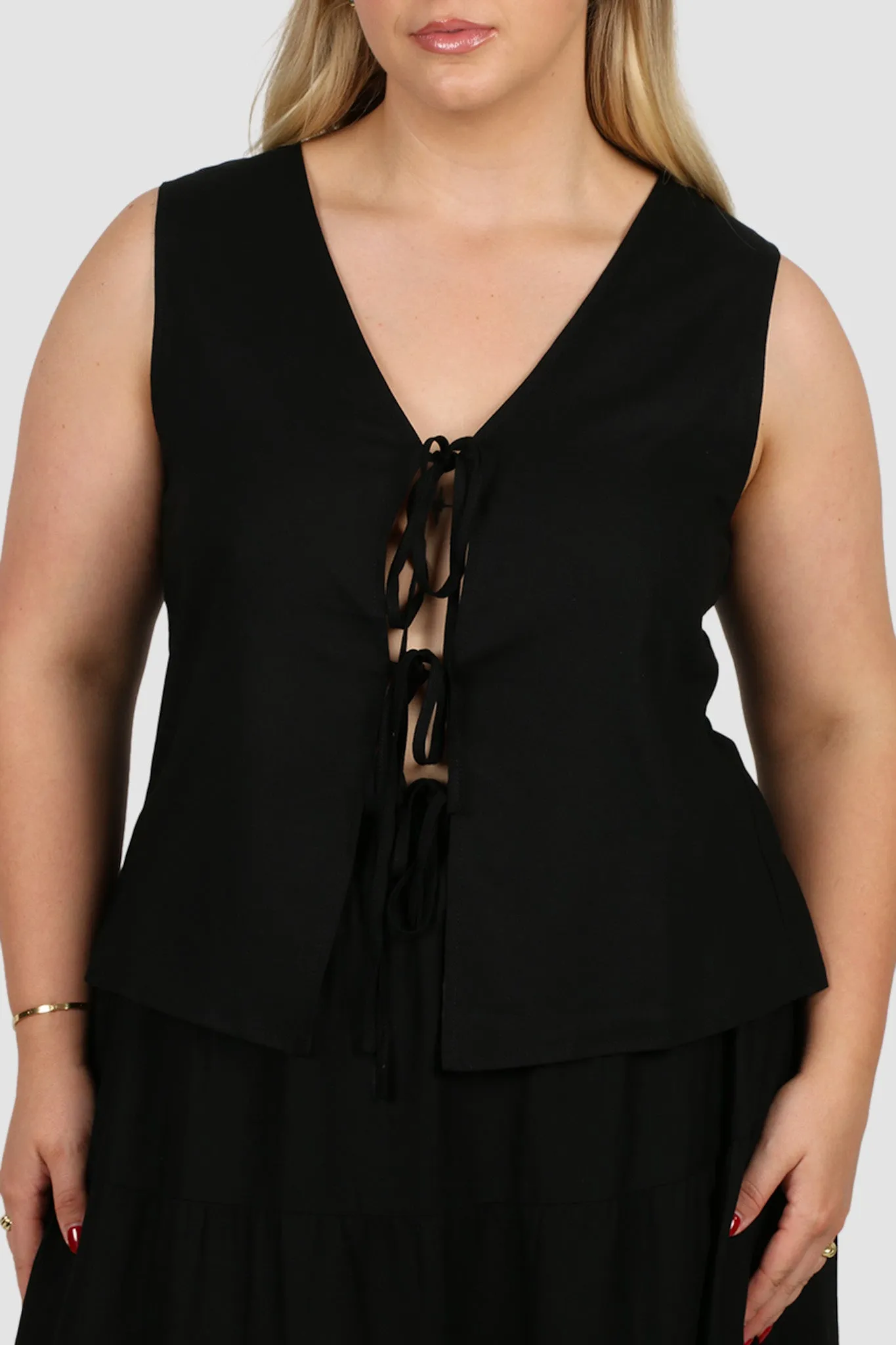 TORBIN TOP BLACK sold by FAYT The Label product image thumbnail 4