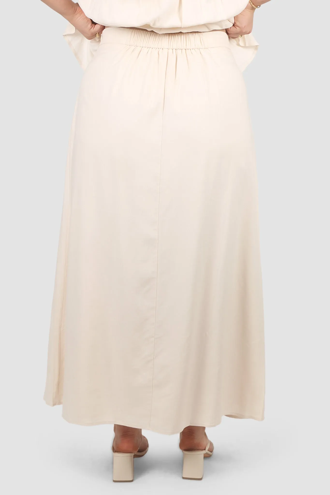 NIA SKIRT NEUTRAL sold by FAYT The Label product image thumbnail 4