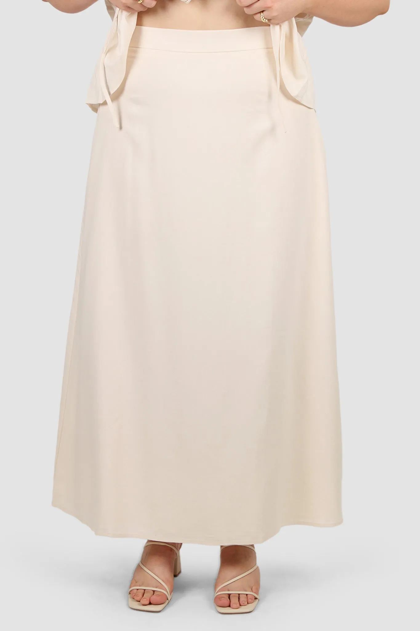 NIA SKIRT NEUTRAL sold by FAYT The Label product image thumbnail 3