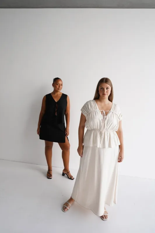 NIA SKIRT NEUTRAL sold by FAYT The Label