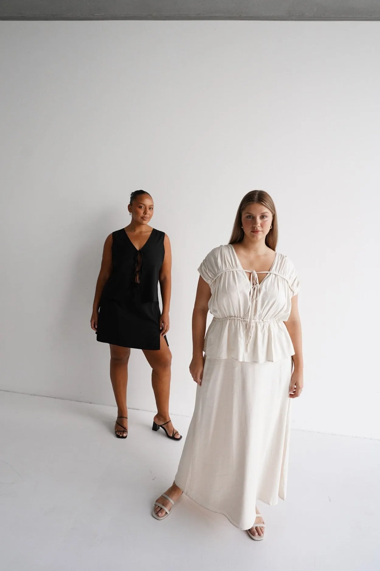 NIA SKIRT NEUTRAL sold by FAYT The Label