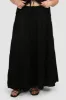 ZYLA TIERED MAXI SKIRT BLACK sold by FAYT The Label