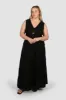 ZYLA TIERED MAXI SKIRT BLACK sold by FAYT The Label