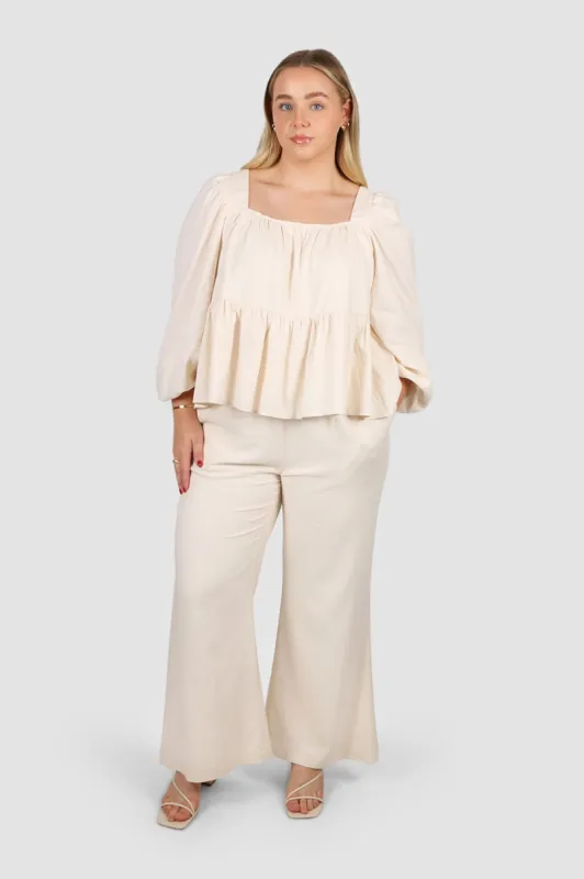 RAYA PANTS NEUTRAL sold by FAYT The Label