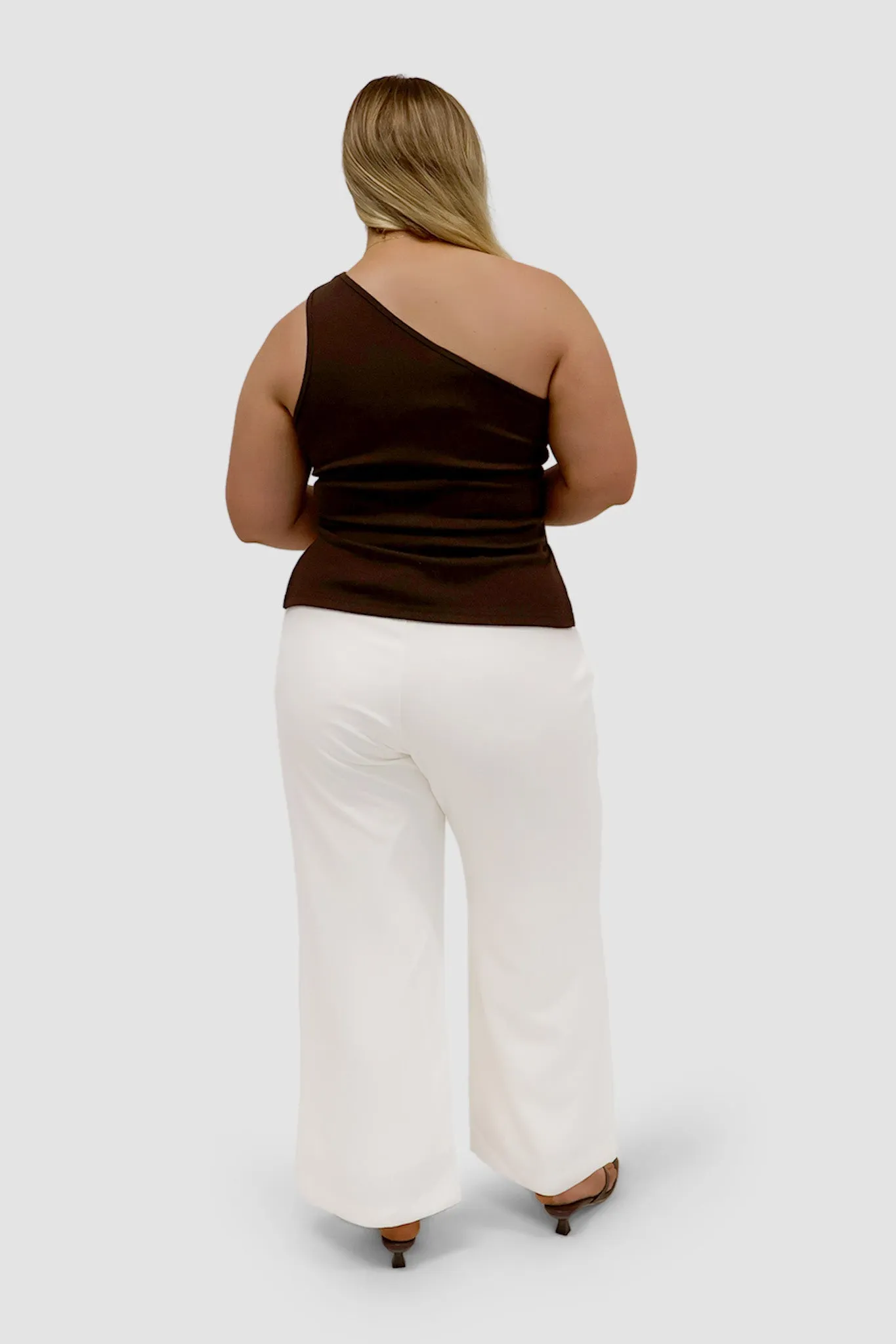 XANTIA KNIT TOP CHOCOLATE sold by FAYT The Label product image thumbnail 5