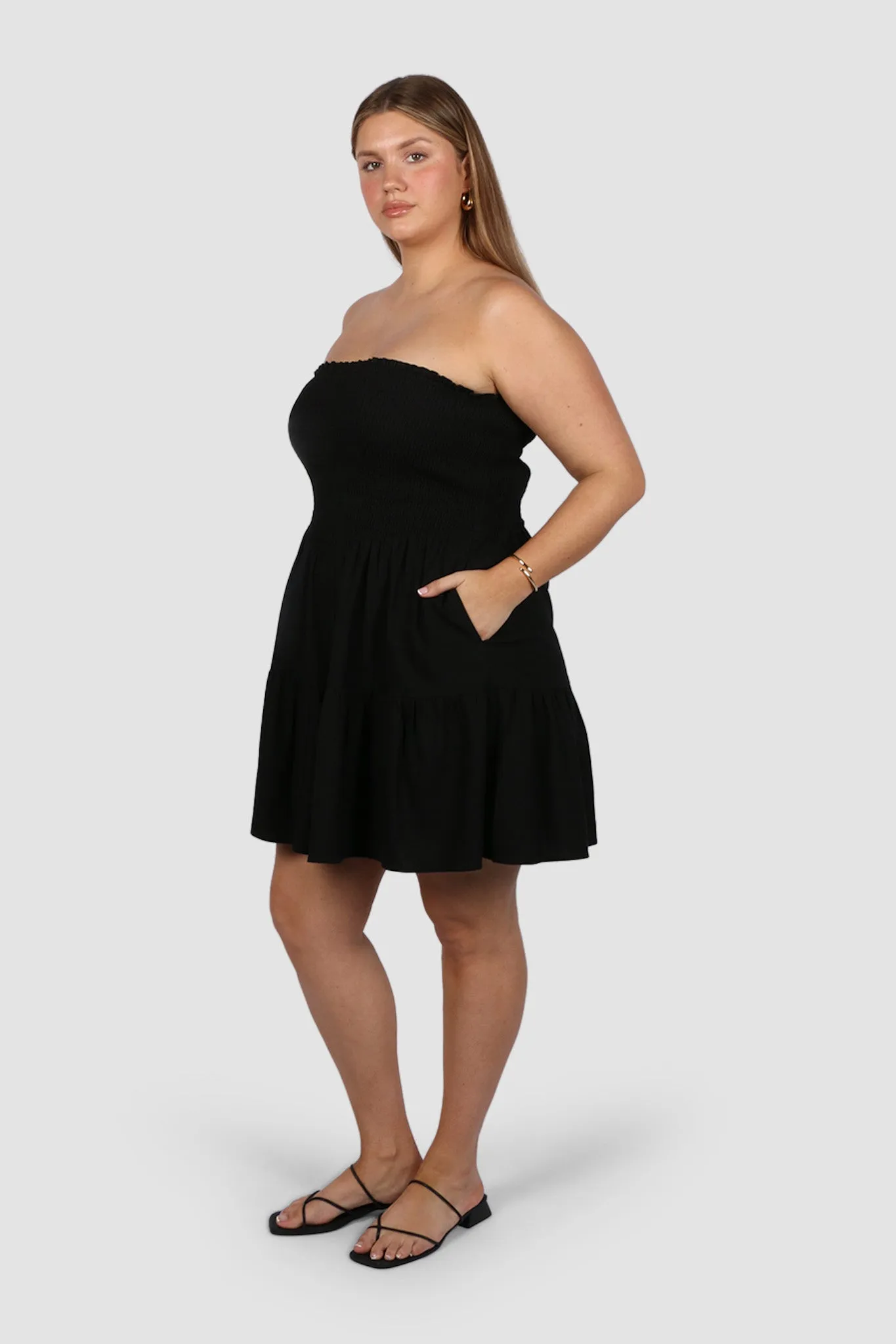 RYLIN DRESS BLACK sold by FAYT The Label product image thumbnail 5