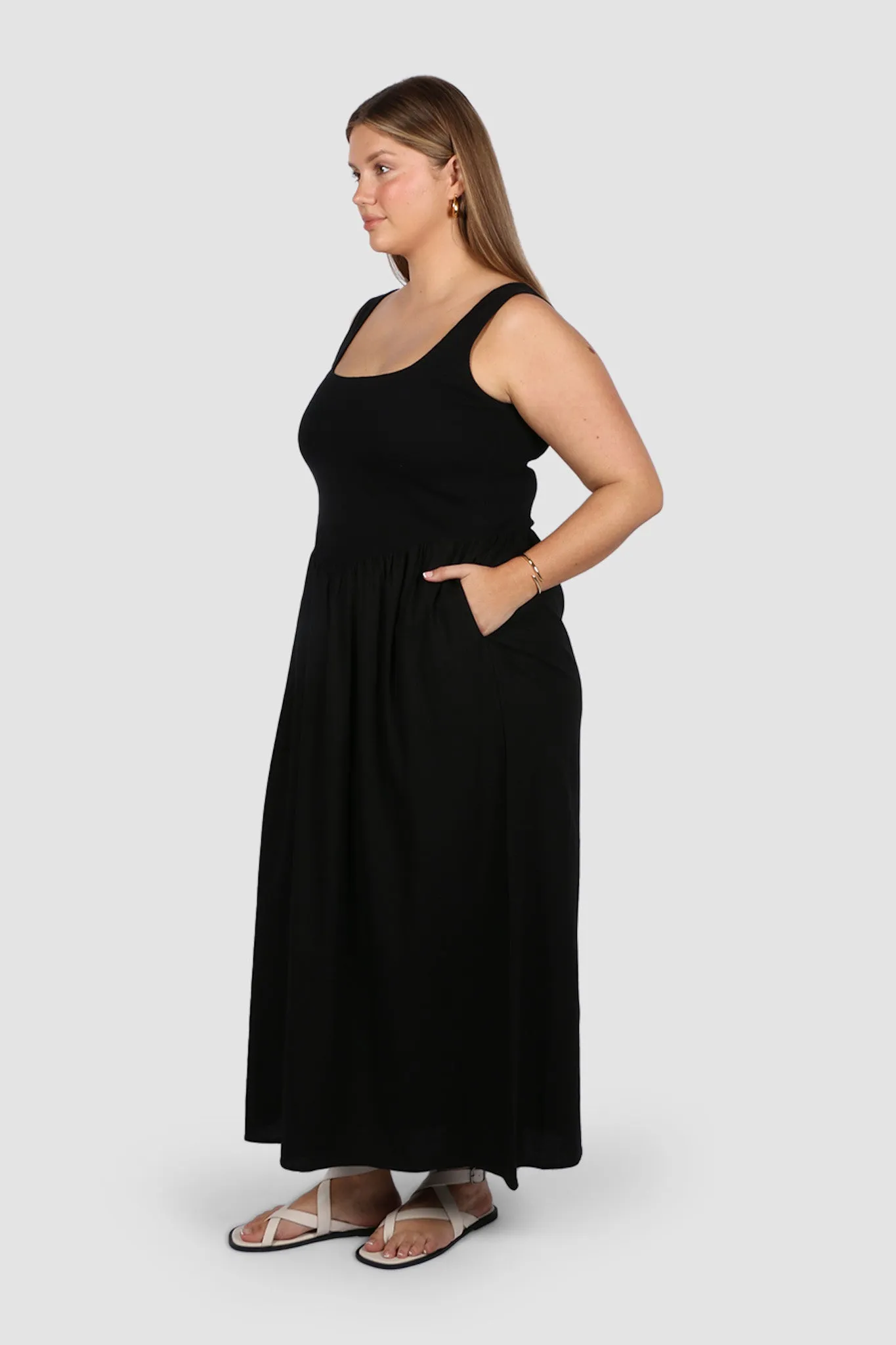 MYRA DRESS BLACK sold by FAYT The Label product image thumbnail 5